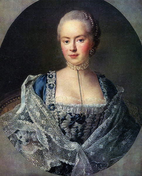 Portrait of Countess Darya Petrovna Saltykova